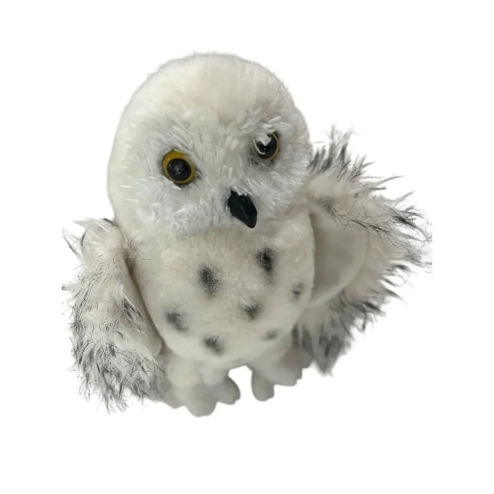 Douglas Cuddle Toys Wizard Snowy Owl Plush Stuffed Animal White Hedwig 9